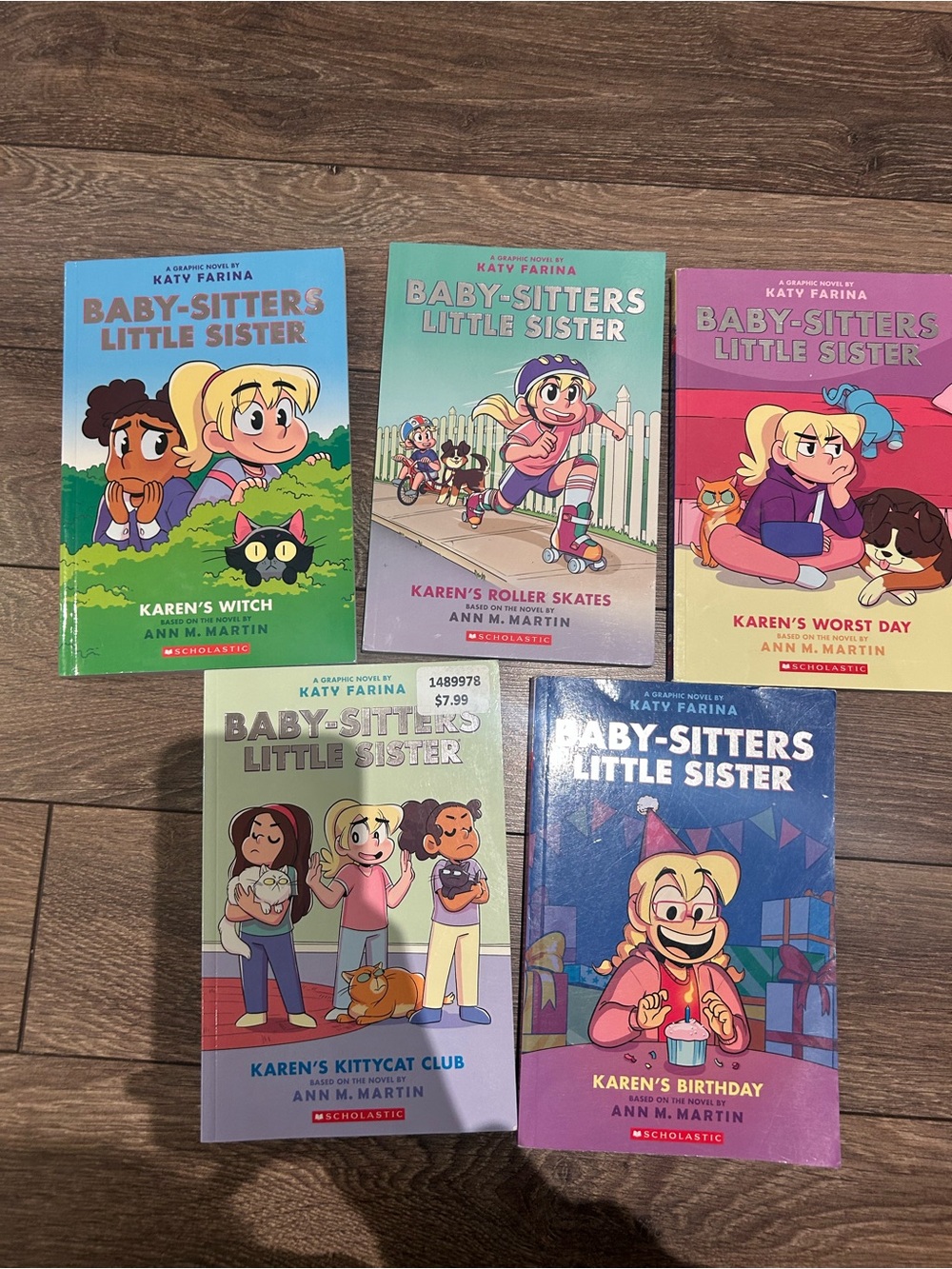 Baby-Sitters Little Sister Graphic Novels Bundle - Colorful Covers